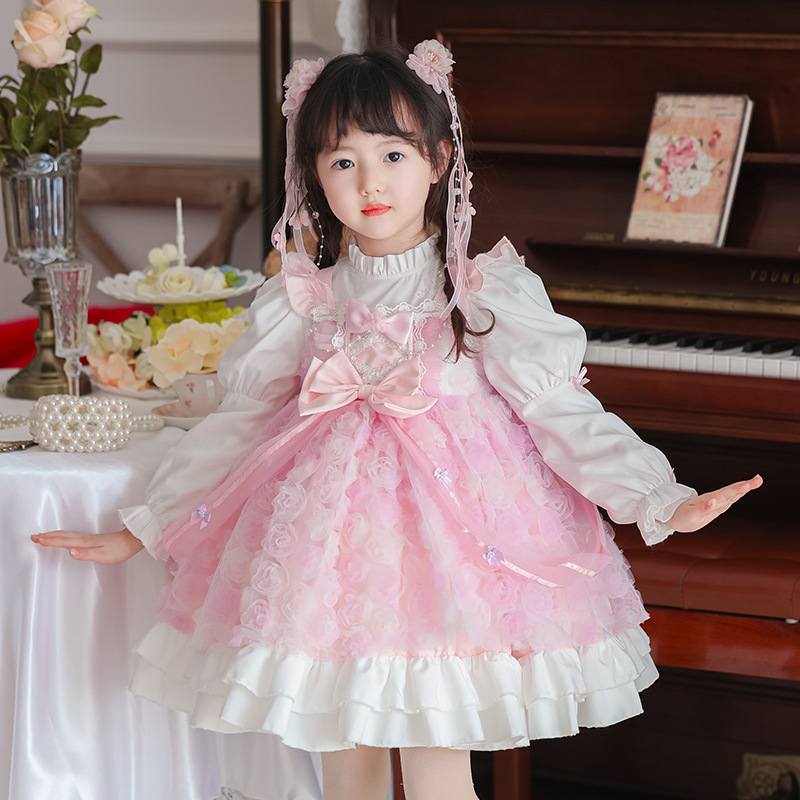 Baby Clothing High Quality - Lente Kinderkleding Meisjes Hoge Kwaliteit Puffmouwen