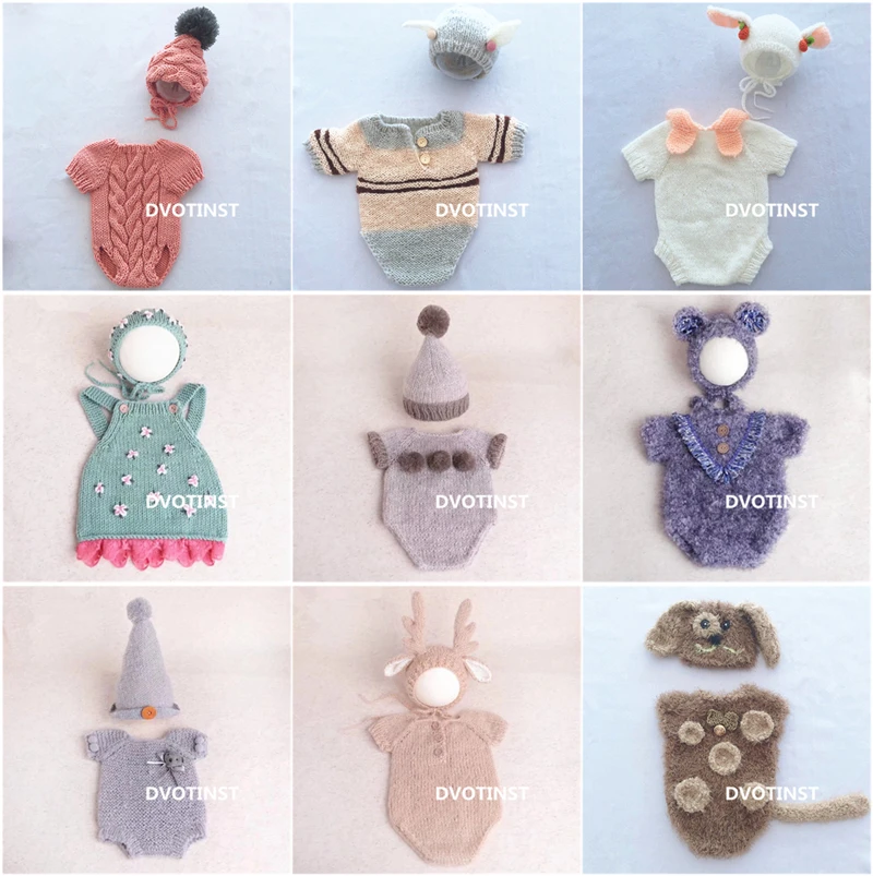 Baby Clothing Newborn - Pasgeboren Baby Fotografie Props Gehaakte Gebreide