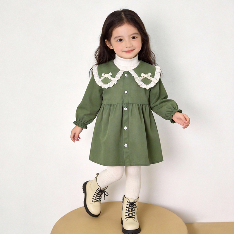 Baby Clothing List - Kinderkleding Meisjesjas Lente en herfst Dunne