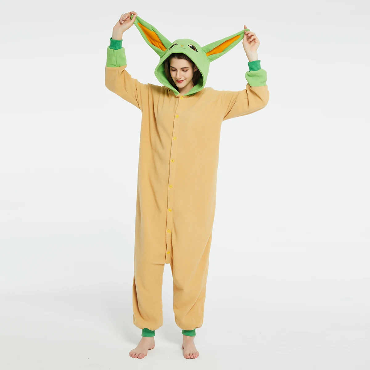 Volwassenen Yoda Baby Grogu On - Baby Clothing Newborn recensie en prijs