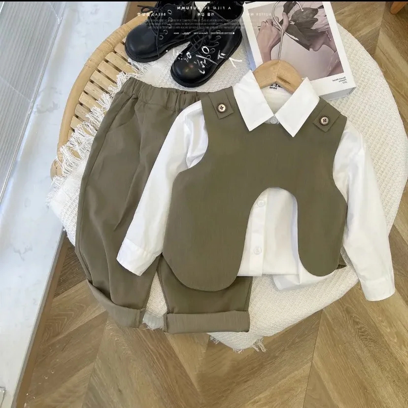 3 STKS Set Lente Jongen Kledin - Baby Clothing Korea recensie en prijs
