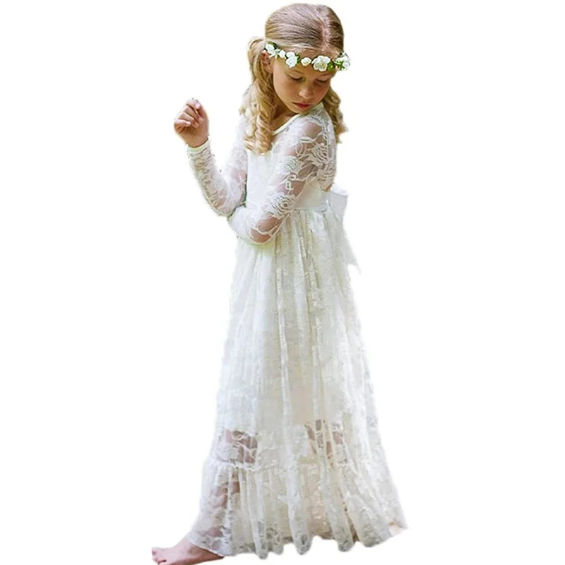 2026 Prins Meisjes Kanten Jurk - Baby Clothing Korea recensie en prijs