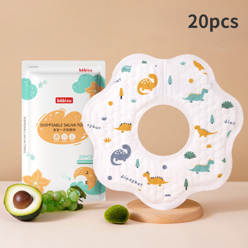 Wegwerp Baby Slabbetje 20 Stks - Printed Bibs Pack recensie en prijs