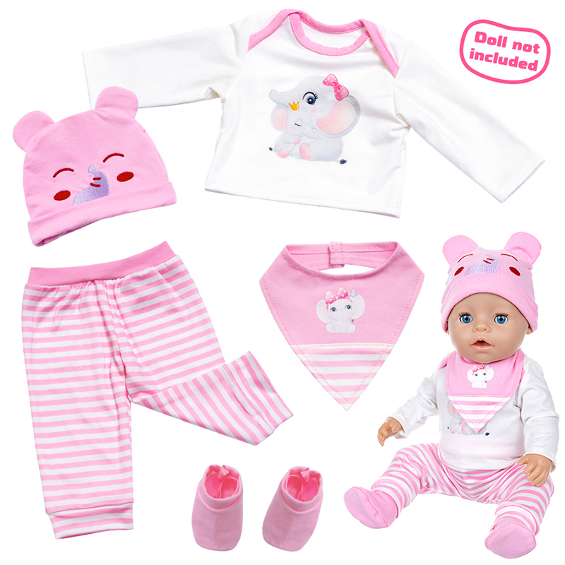 Kledingset voor 16-18 inch pas - Baby Clothing Newborn recensie en prijs