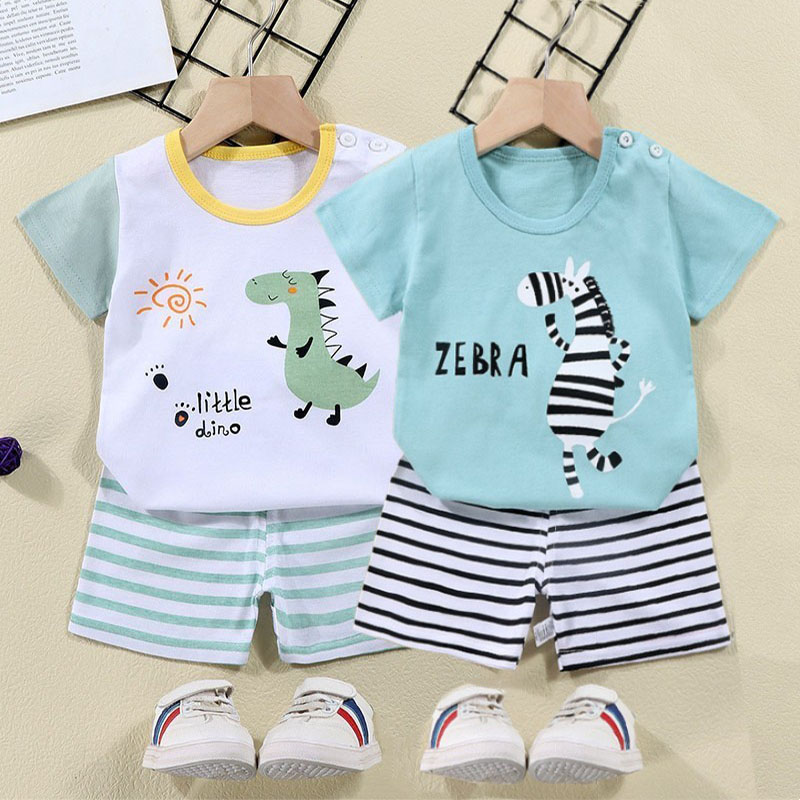 Katoen Tees + Shorts 2-delige  - Baby Clothing Dividers recensie en prijs