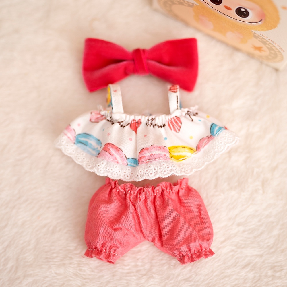 17 cm Labubu Babyjas Kleurrijk - Baby Clothing Newborn recensie en prijs