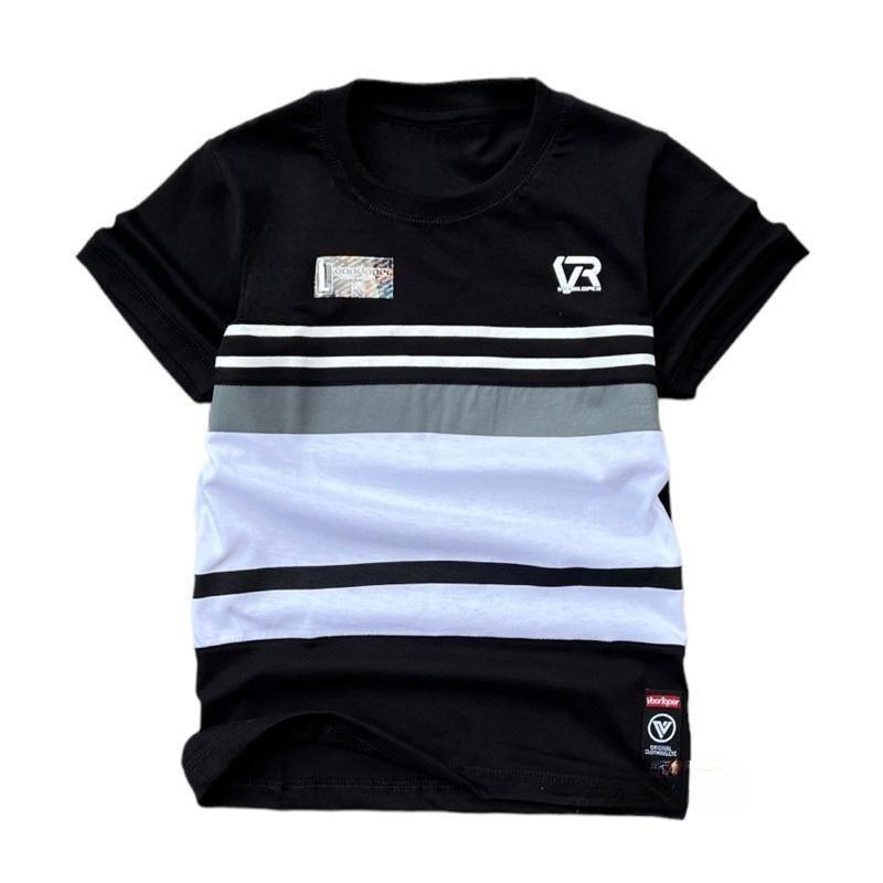 Modekleurig blok T-shirt voor  - Baby Clothing Logo recensie en prijs