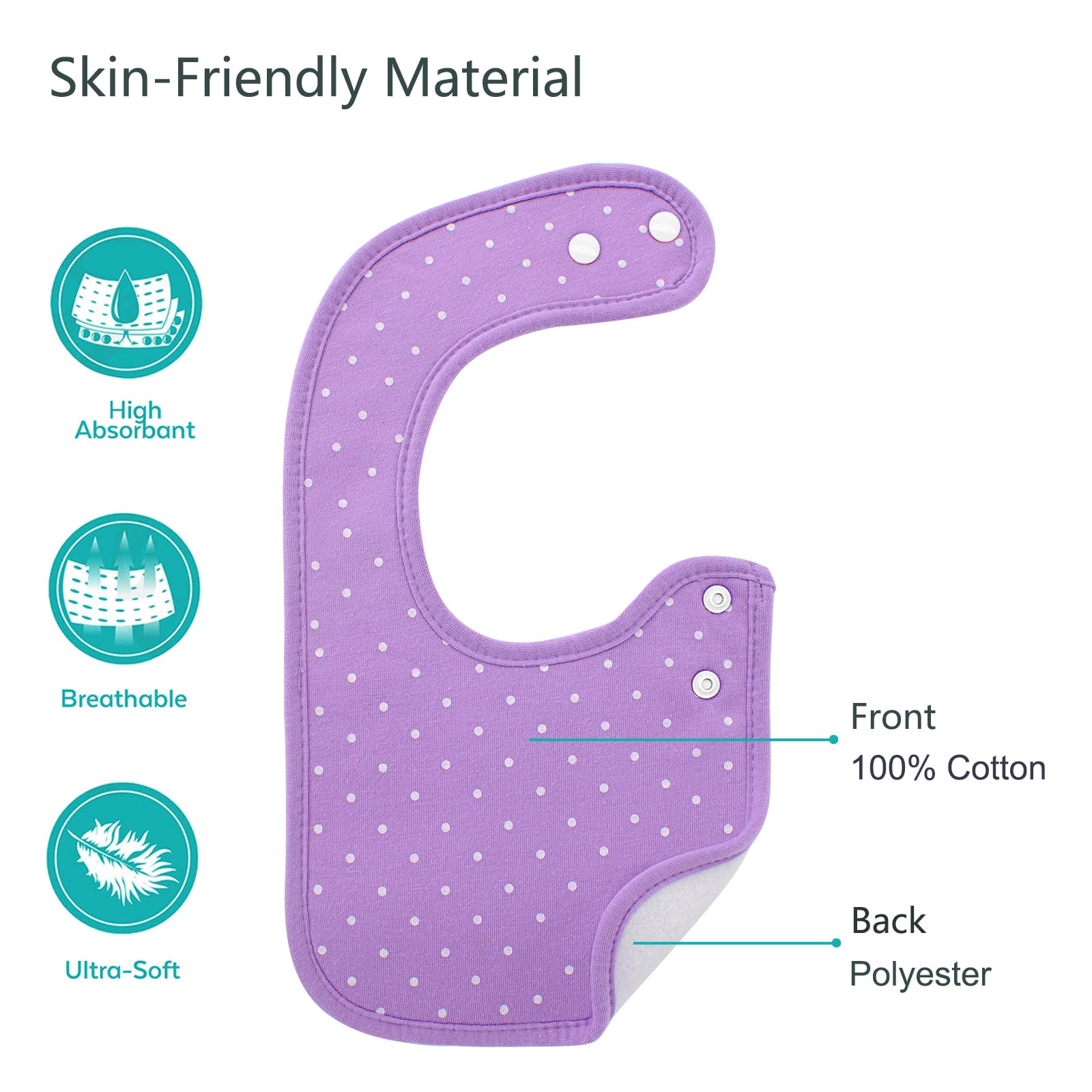 Benoxine 10-pack baby-bandana- - Printed Bibs Pack recensie en prijs
