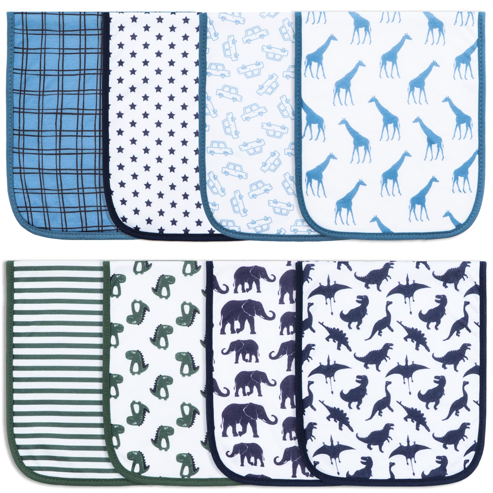 Benoxine 8-pack organische kat - Printed Bibs Pack recensie en prijs