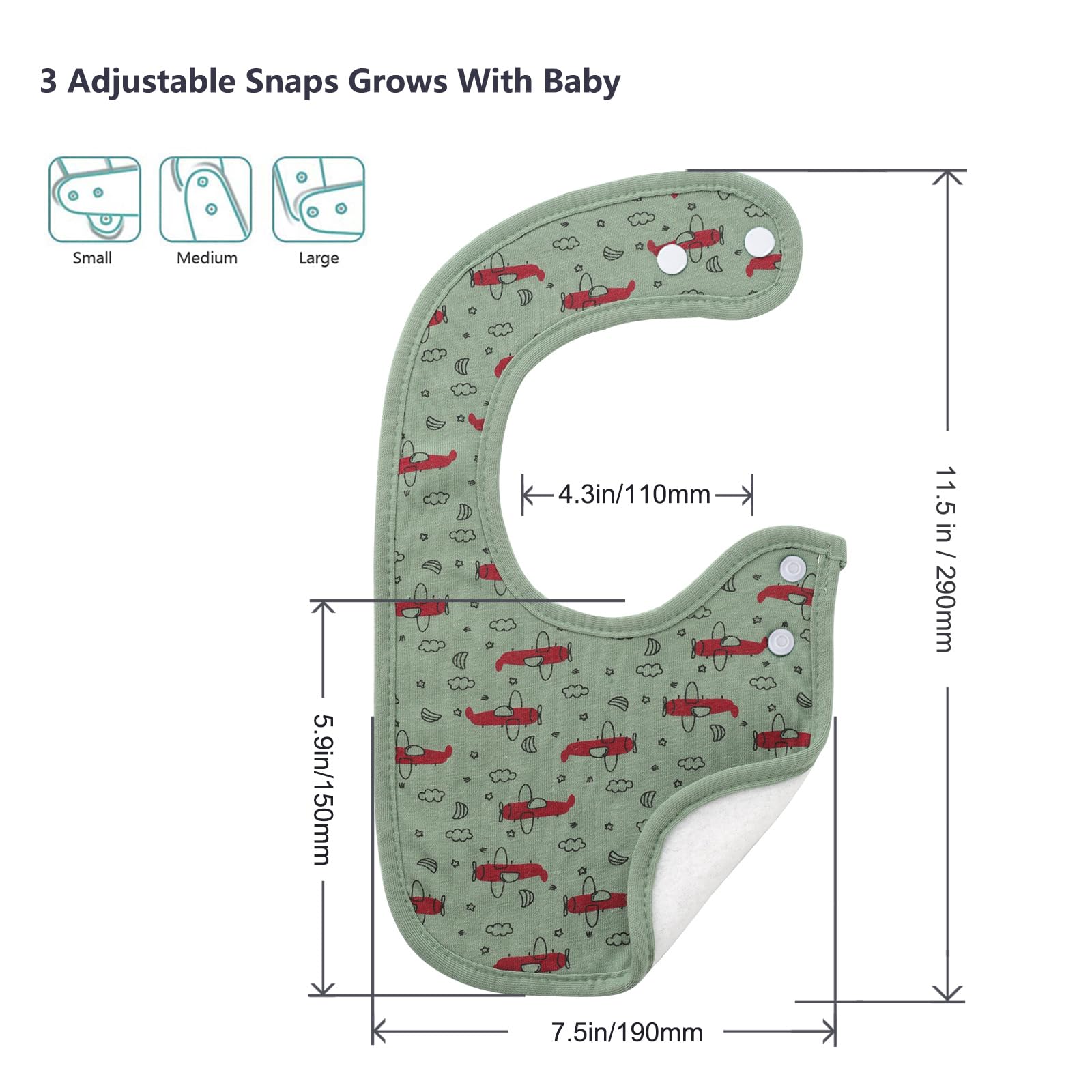 10-pack baby bandana slabbetje - Printed Bibs Pack recensie en prijs