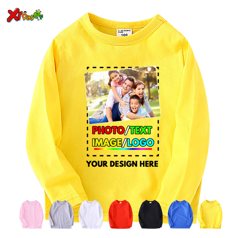 Aangepaste shirt met lange mou - Baby Clothing Logo recensie en prijs