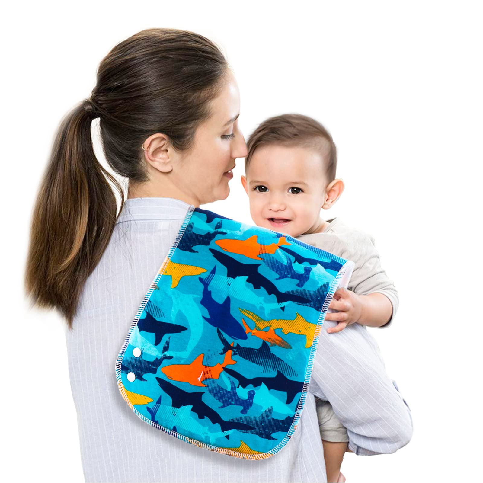 Benoxine 6-pack 2-in-1 baby sp - Printed Bibs Pack recensie en prijs