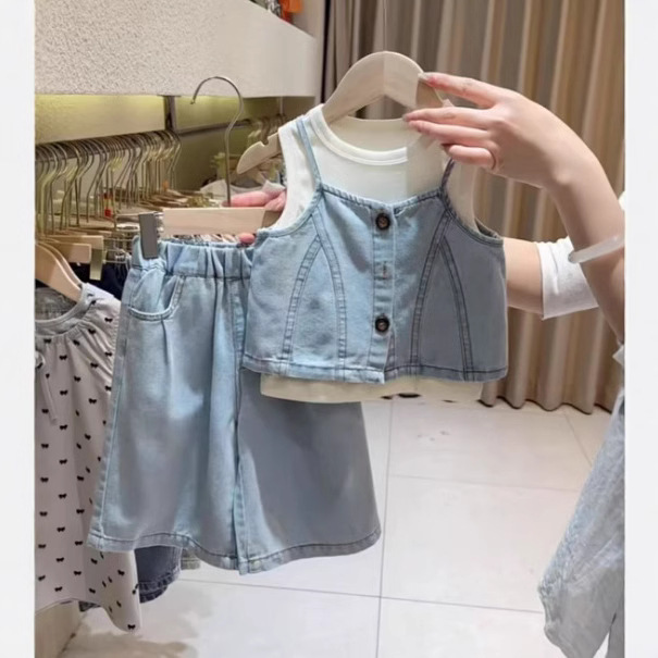 Baby Meisjes Zomer 3 stks Kled - Baby Clothing Korea recensie en prijs