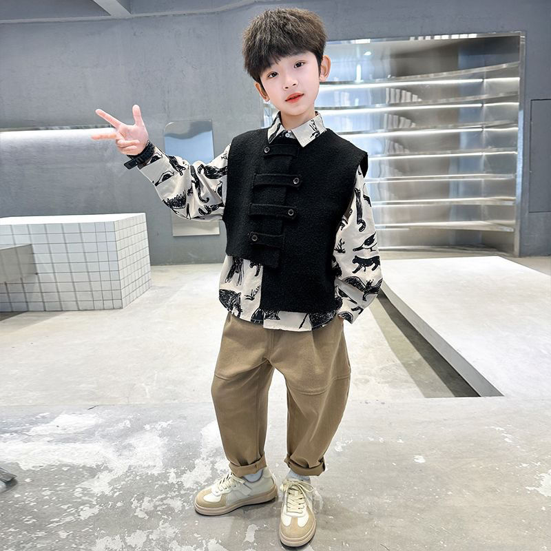 3-delige set lente-herfst jong - Baby Clothing Korea recensie en prijs