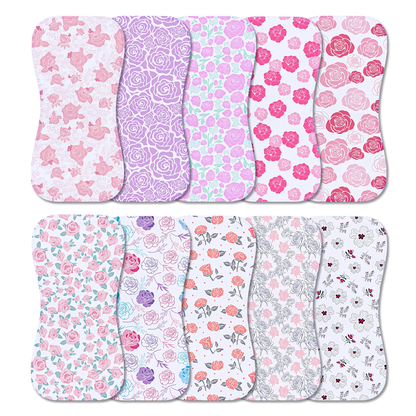 Benoxine 10-pack baby spuugdoe - Printed Bibs Pack recensie en prijs